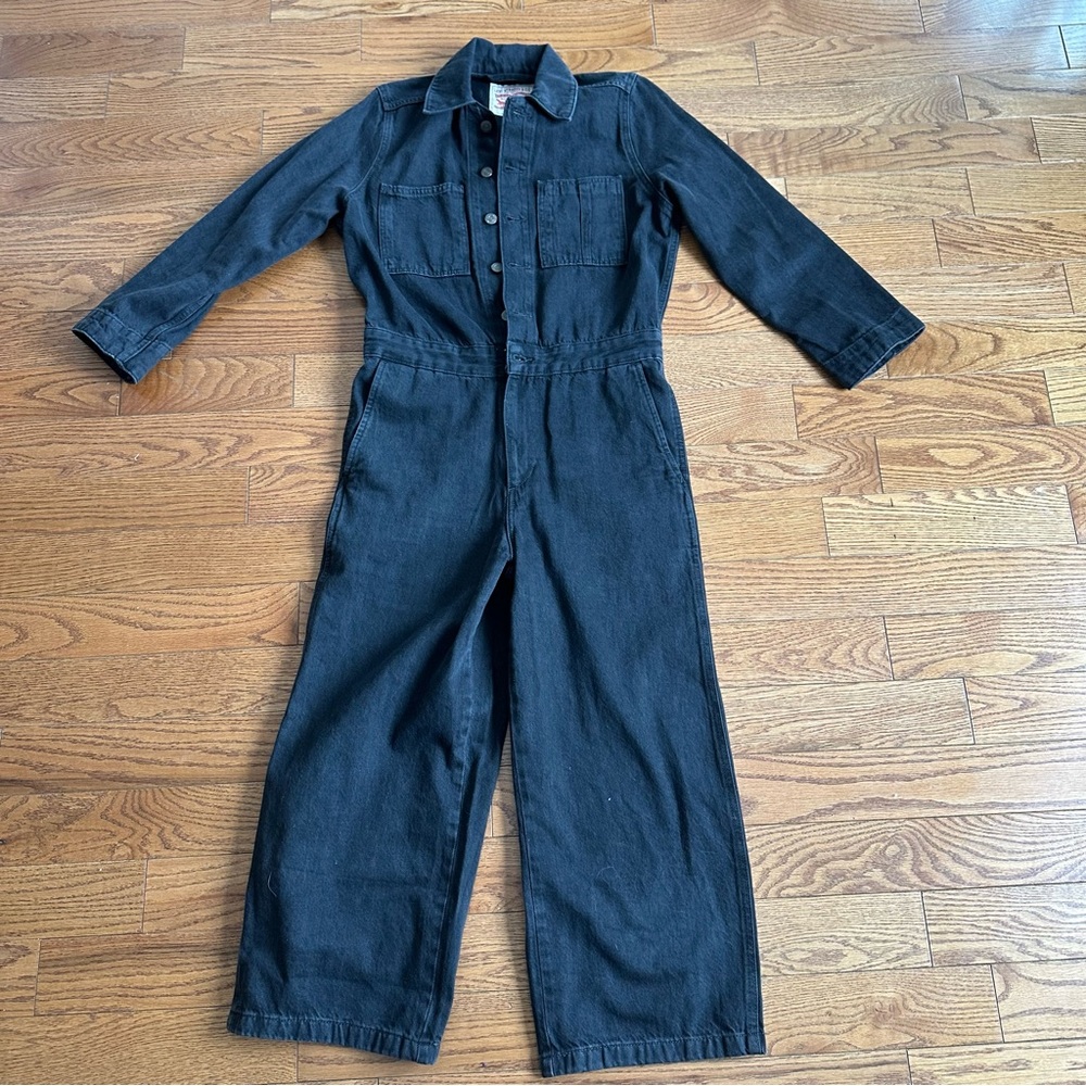 Levi's Black Denim Jumpsuit